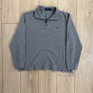 Ralph Lauren Gray Polo with Blue Tag
